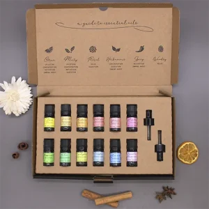 Set de aceites esenciales de aromaterapia