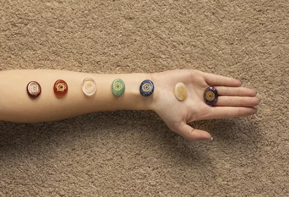 Minerales de Chakras desde Raíz hasta Corona